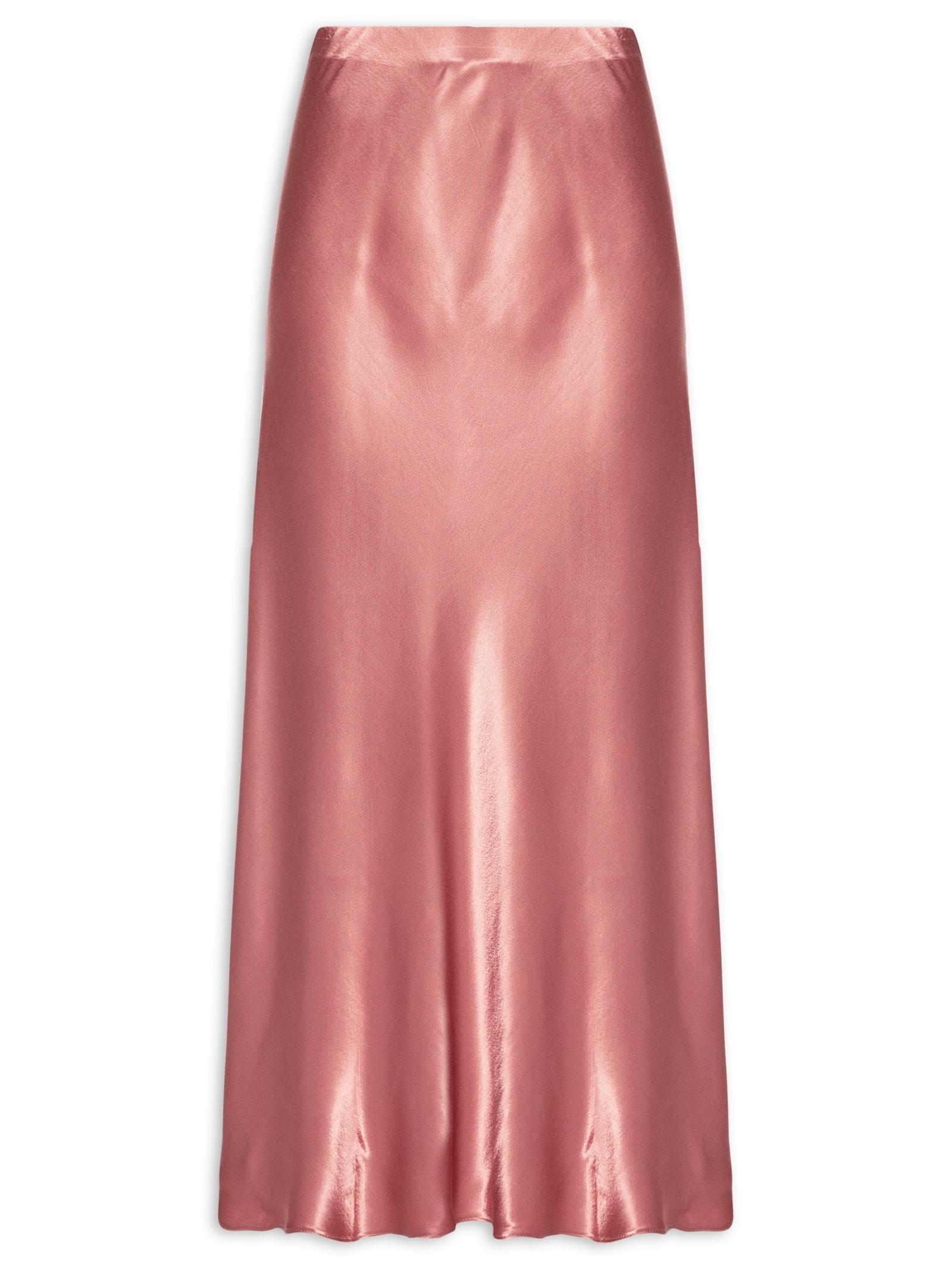 Saia Acetinada Rosa Colcci