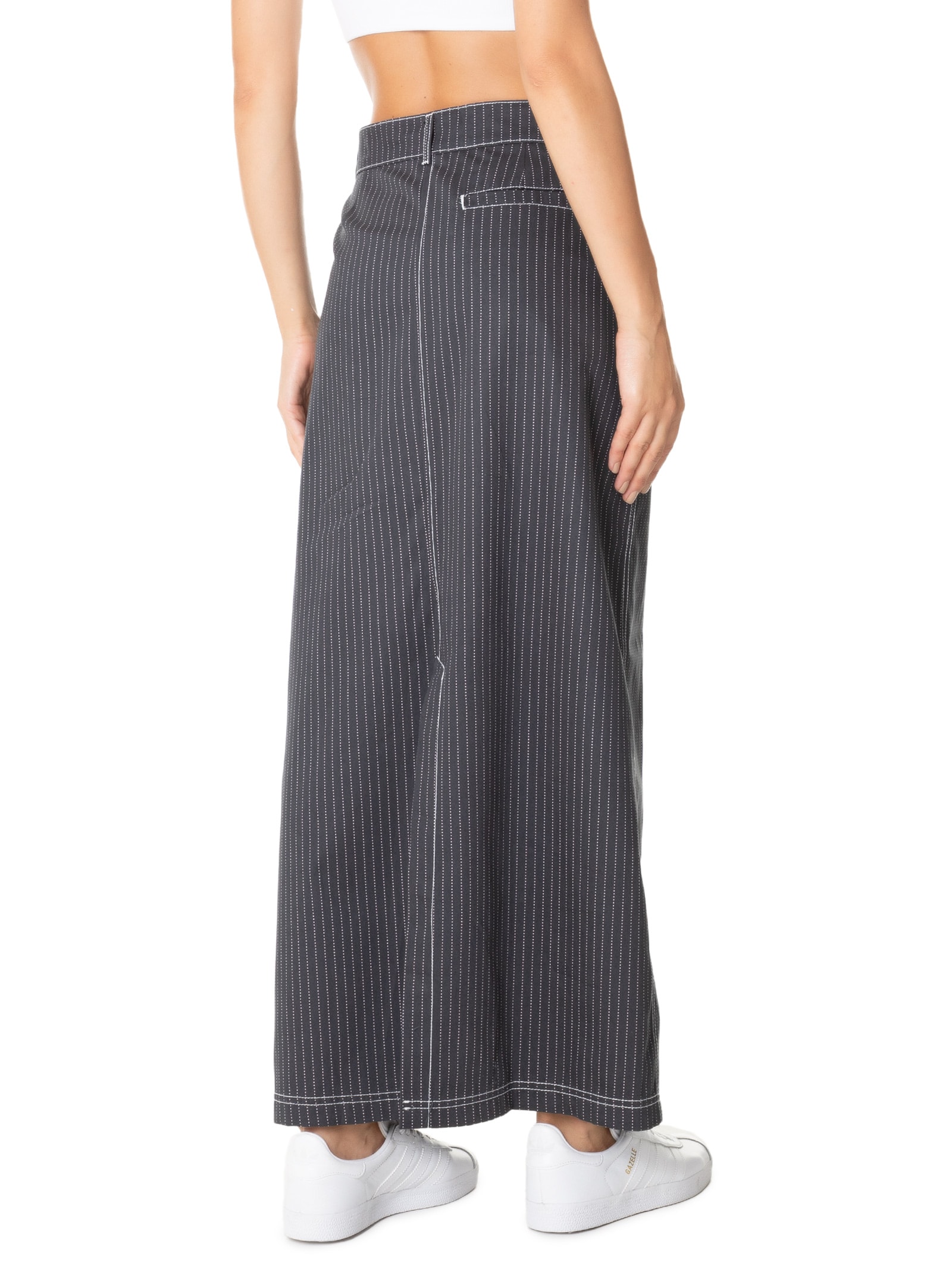 asapi Adidas Originals - Saia Aop Maxi - Preto