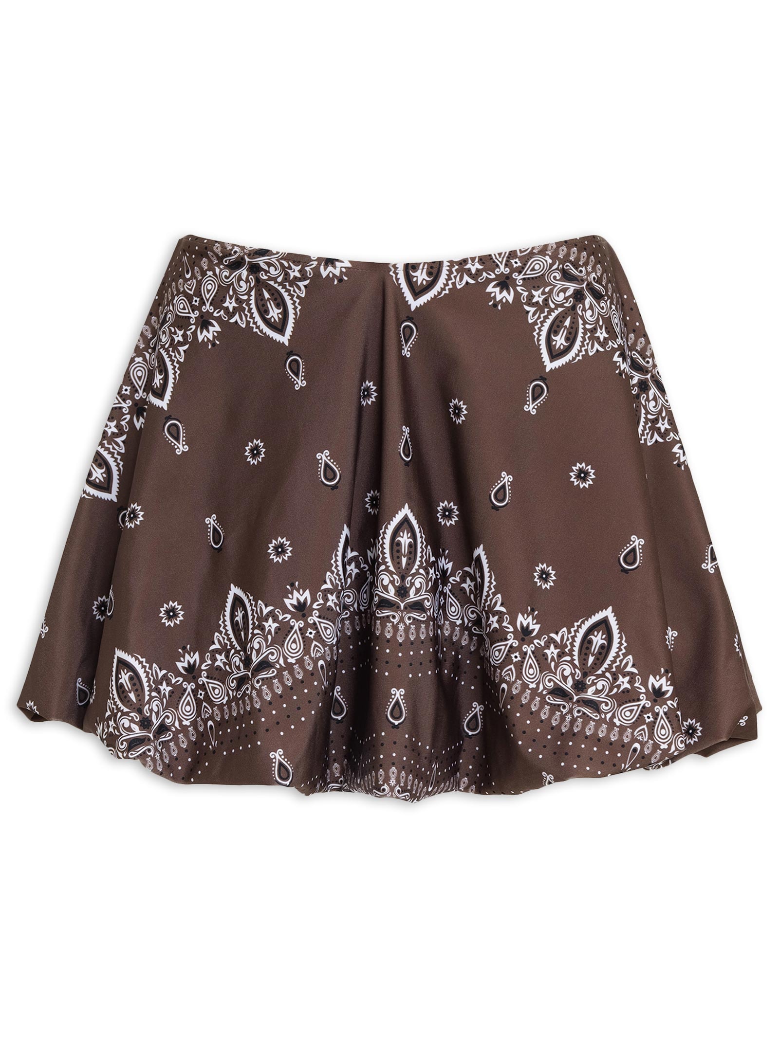 Saia Balonê Kika – Marrom Triya