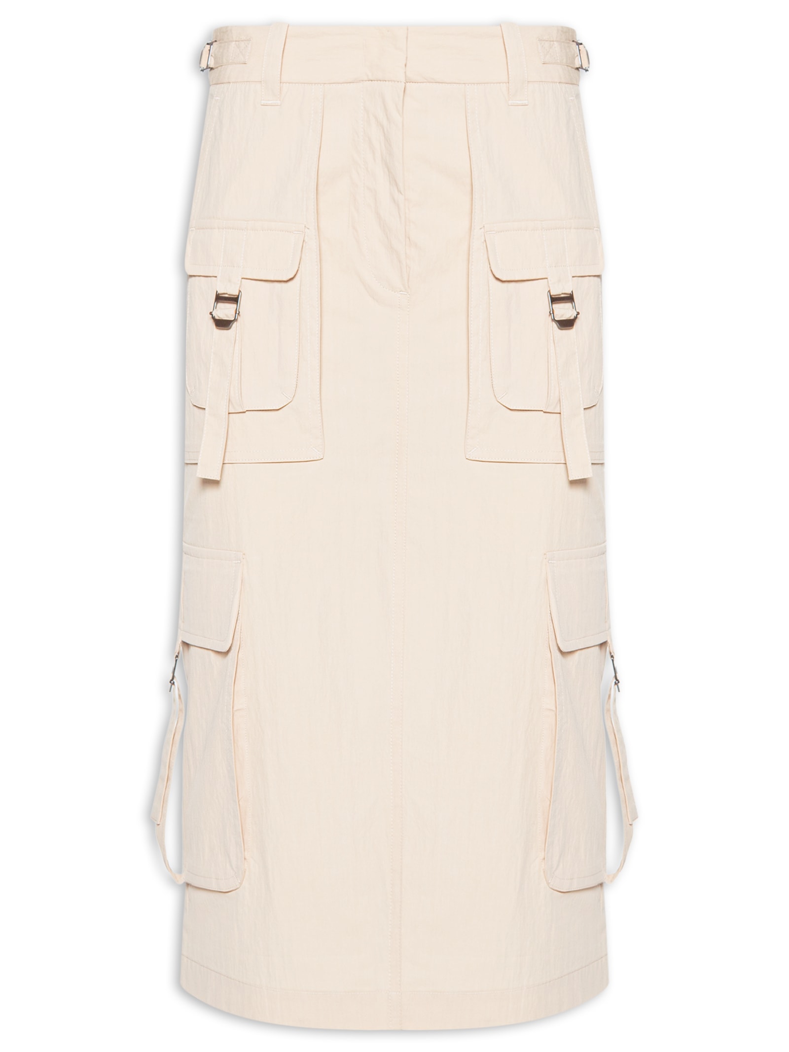 Saia Bolsos Bege Animale