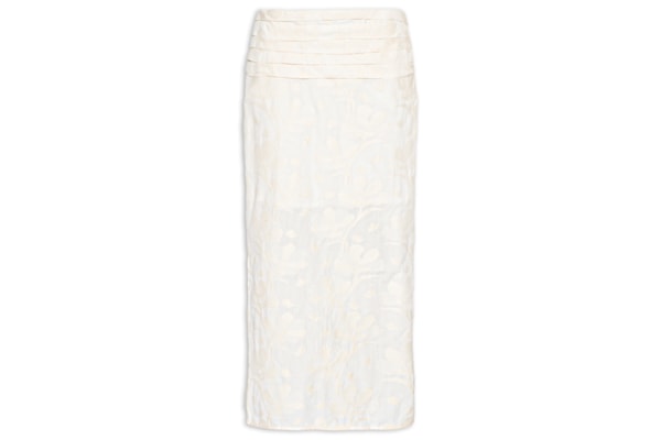 Saia Bordado Holambra - Off White