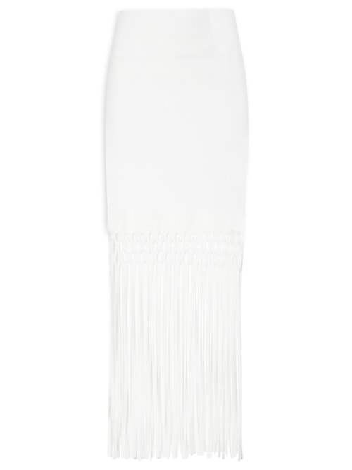 Saia Com Franjas – Off White