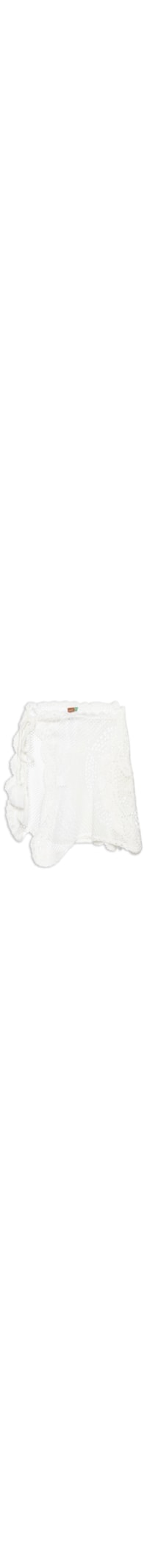 Saia Crochê Amarração - Off White