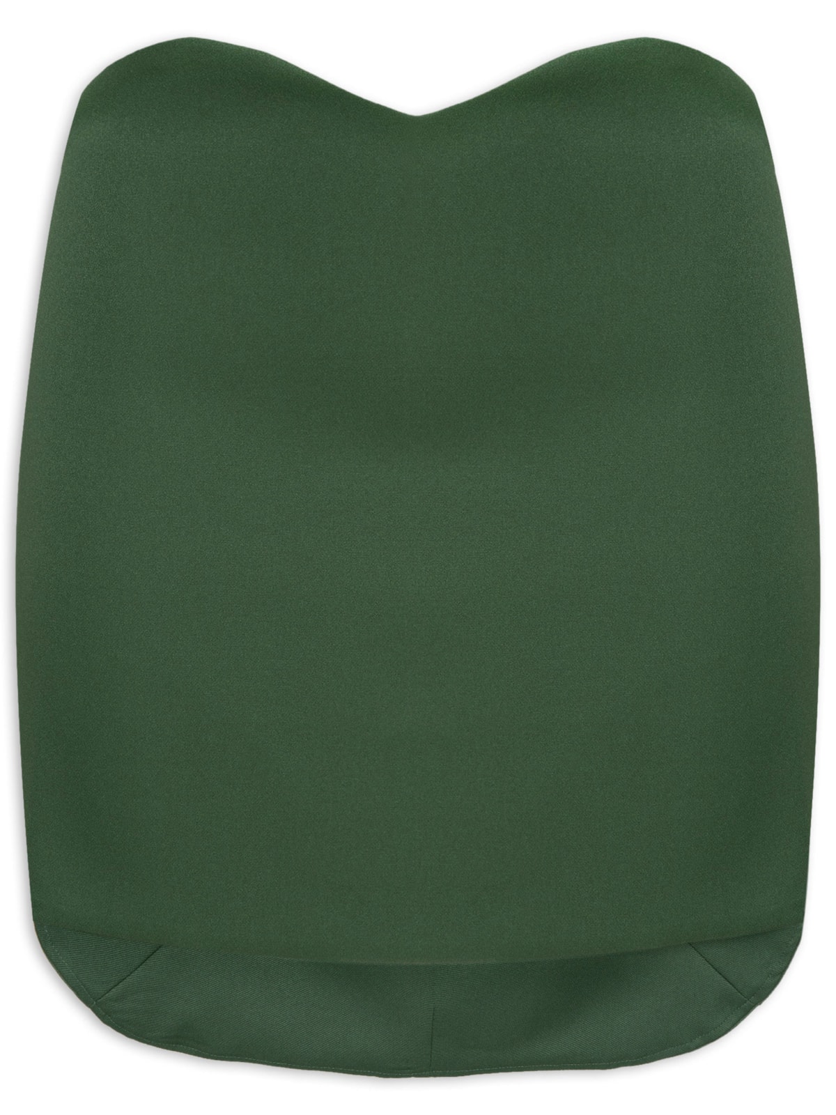 Vista 2 Saia Curta Assimétrica VERDE VERDE