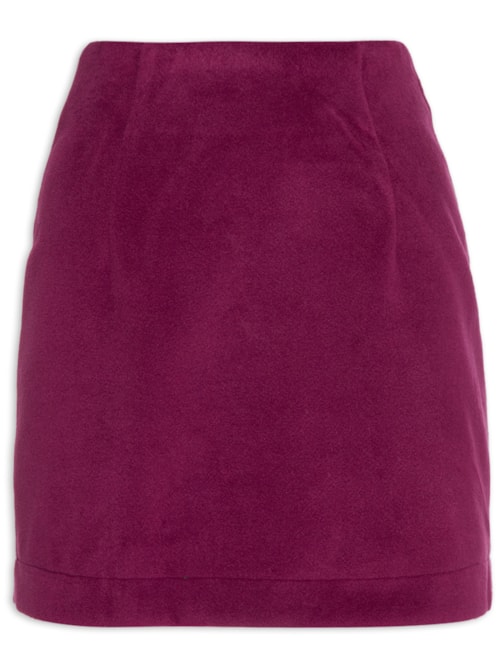 Saia Curta Color – Rosa