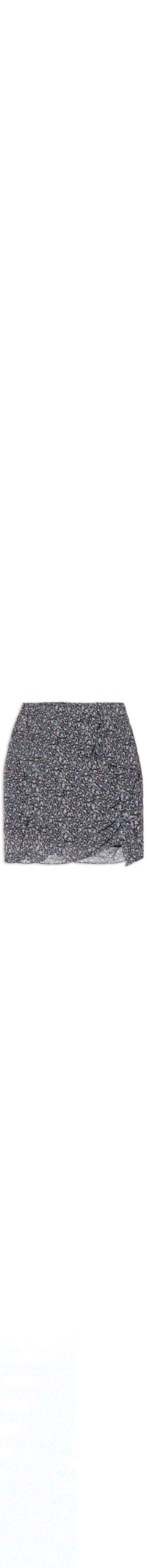 Saia Curta Estampa Maiorca - Preto