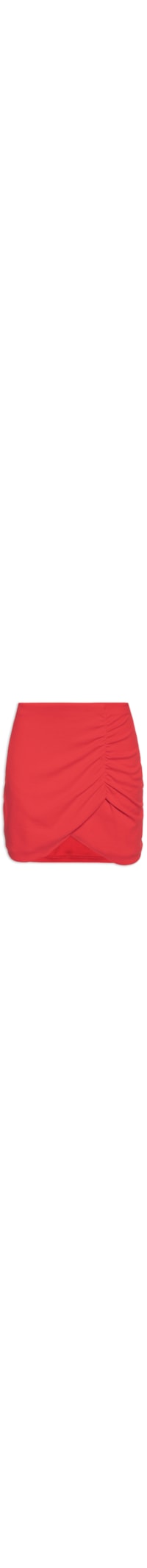 Saia Drapeada - Vermelho