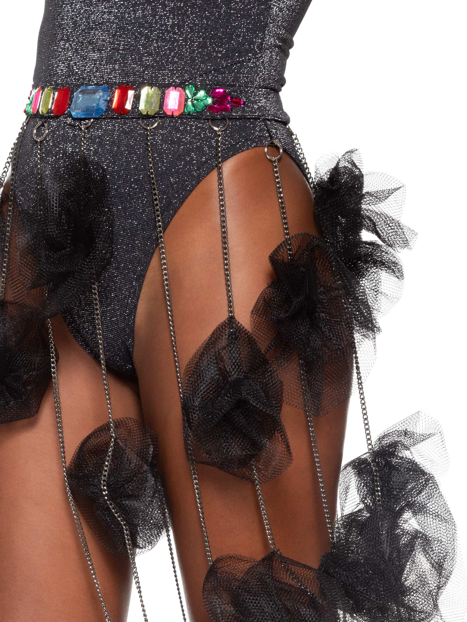 Saia Elke Cinza Carnavália