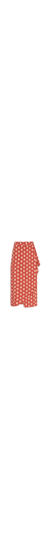 Saia Estampa Marisco - Vermelho