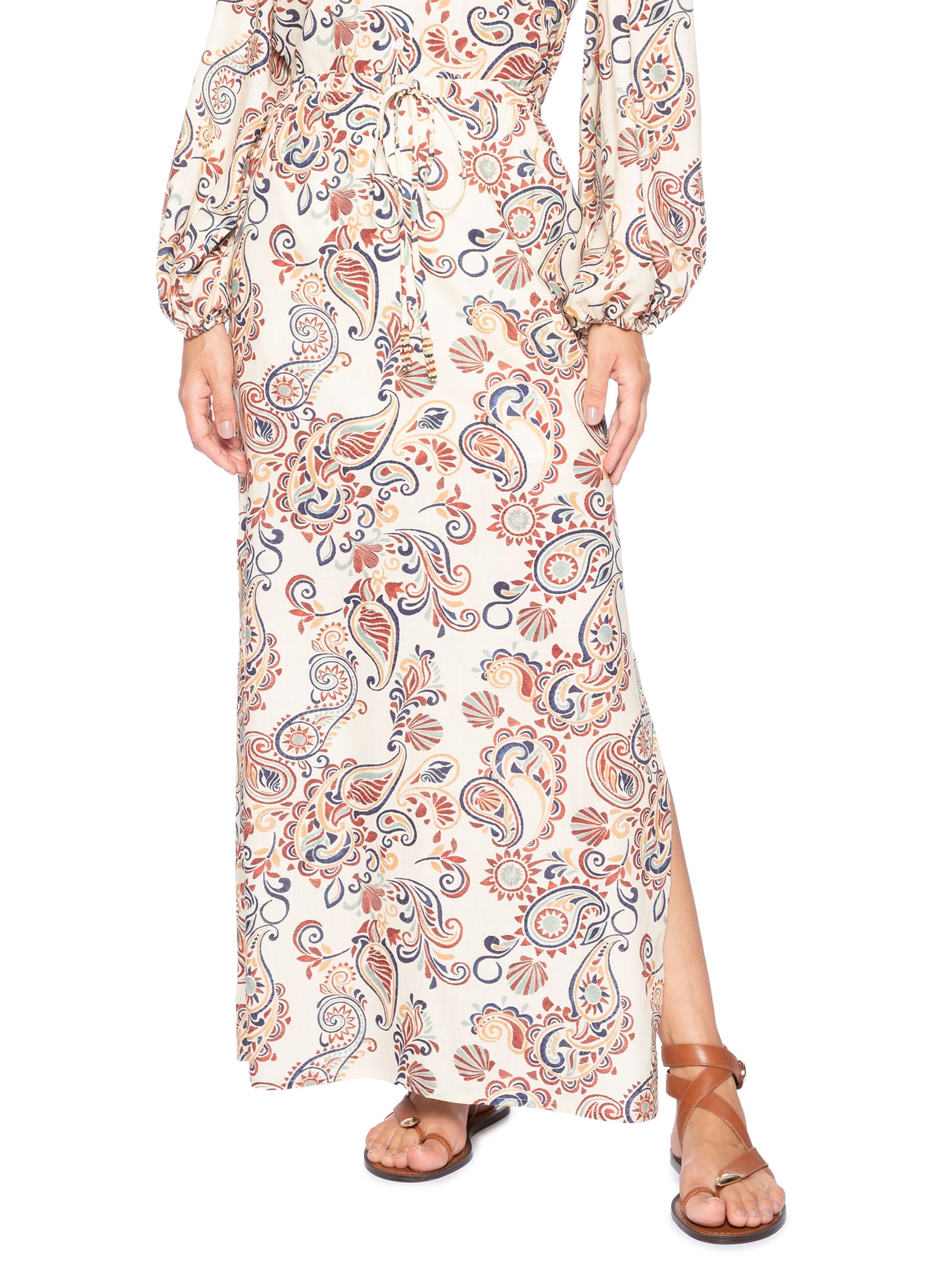 Saia Estampa Verano – Bege Dress To
