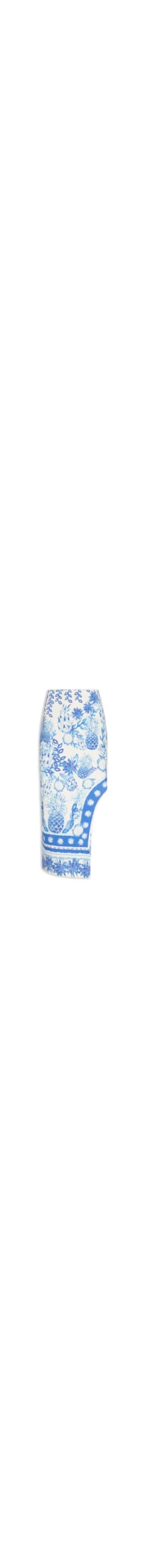 Saia Estampada - Azul