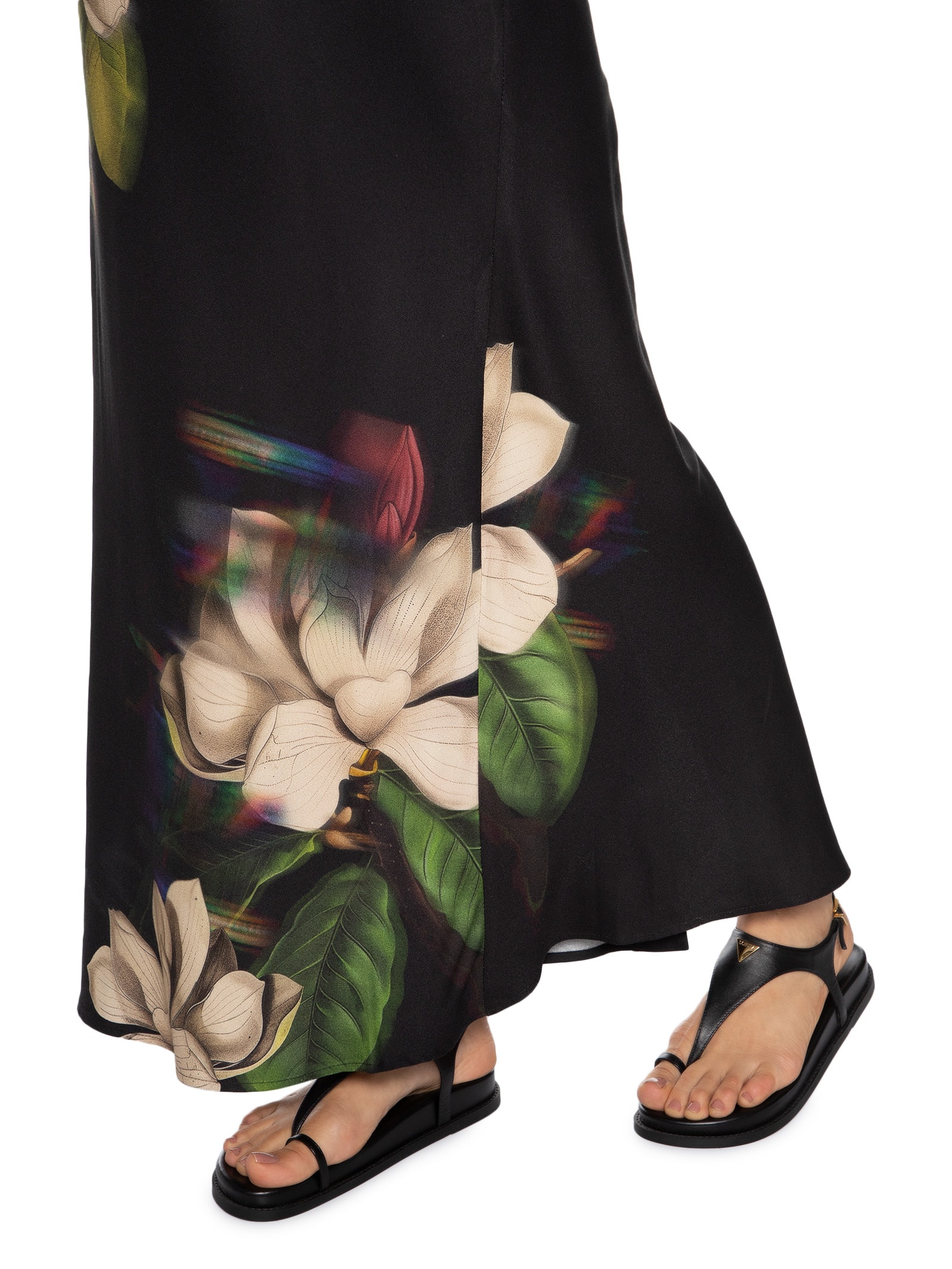 Saia Estampada Lilly Preto Cantão