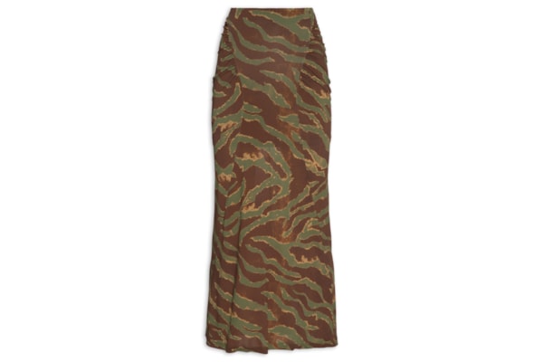 Saia Estampada - Verde