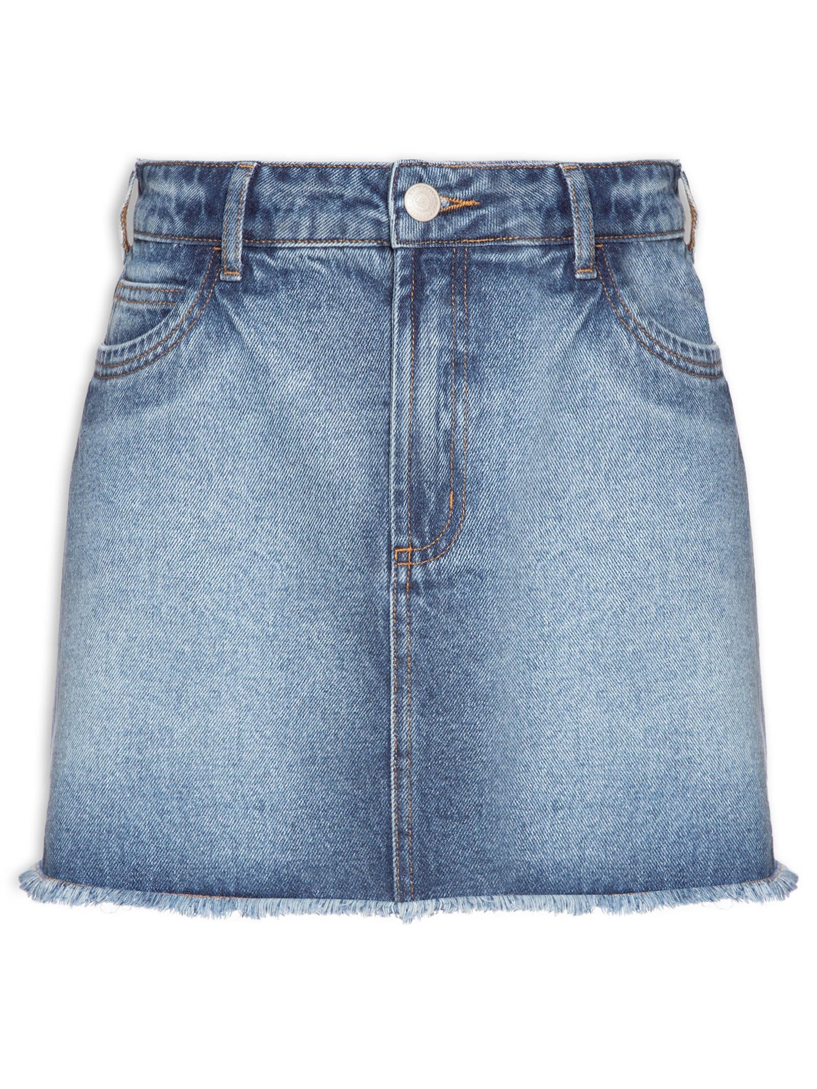 Saia Feminina Jeans Azul Colcci