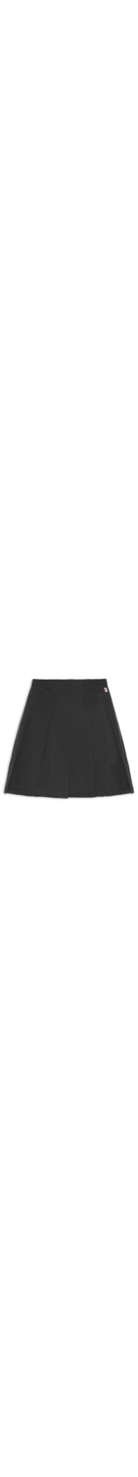 Saia Feminina Pleated Ag - Preto