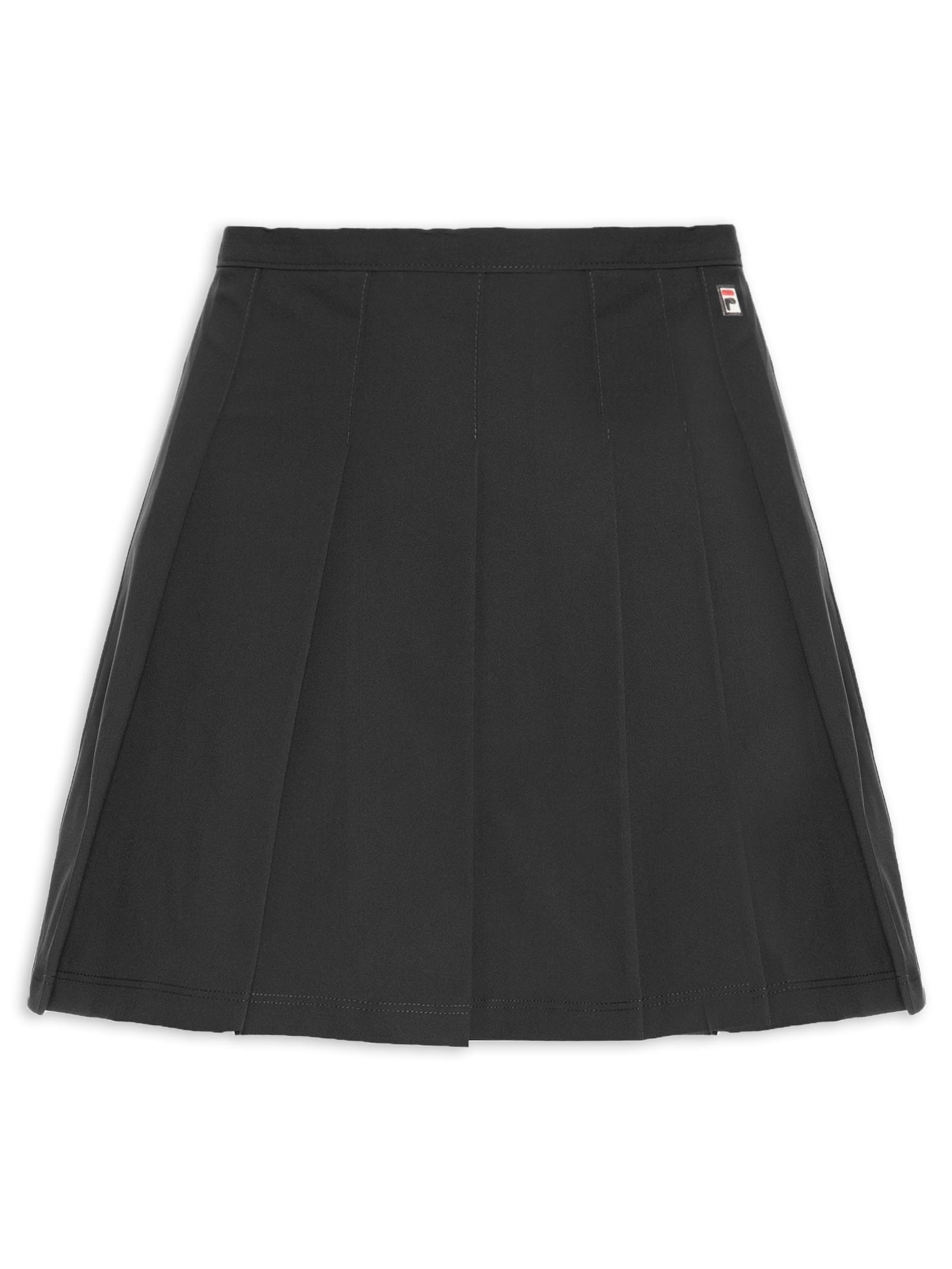 Saia Feminina Pleated Ag Preto Fila