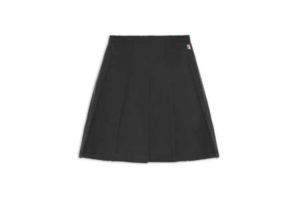 Saia Feminina Pleated Ag - Preto