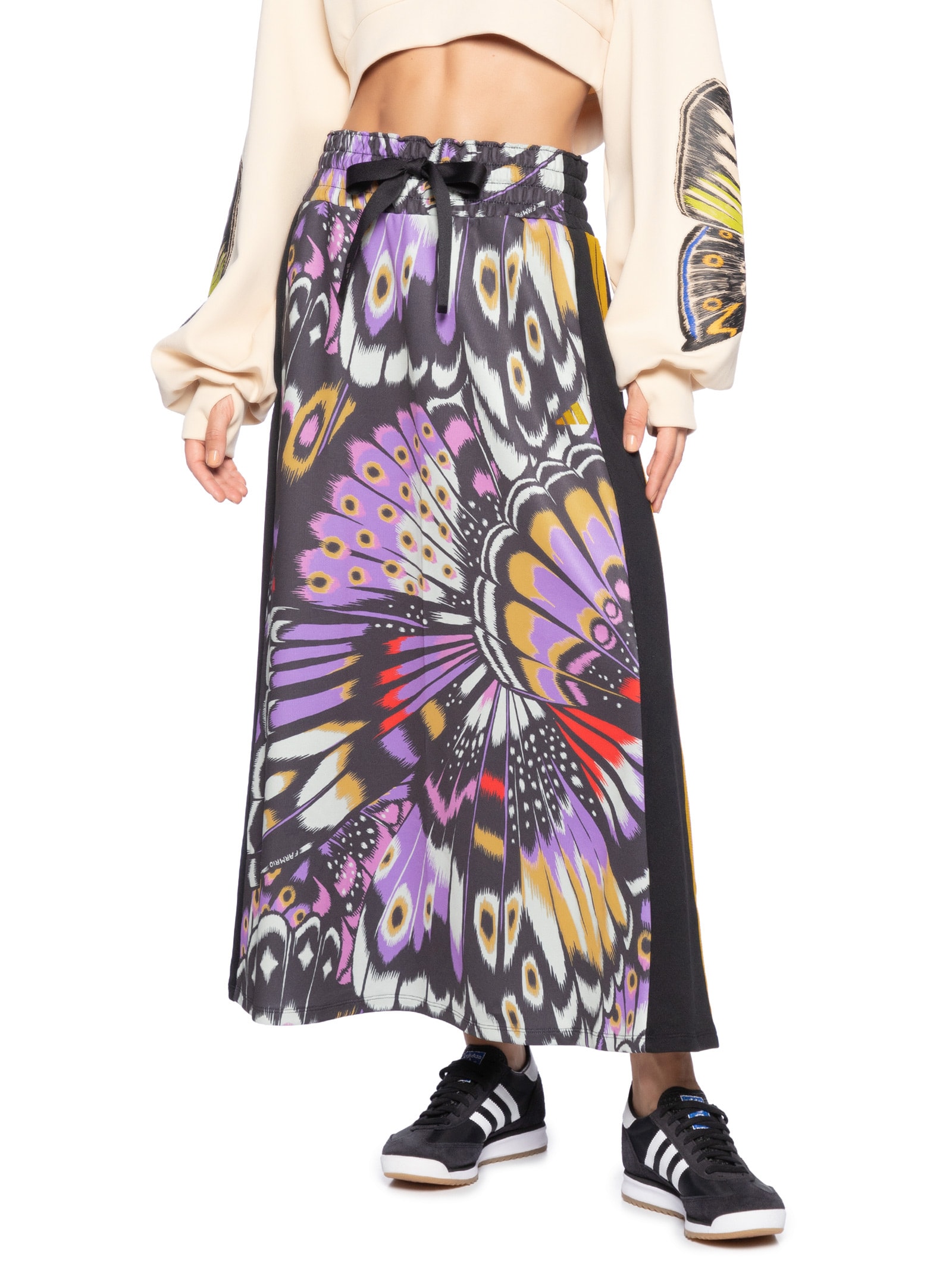 Saia Feminina Prm Skirt Roxo Adidas + Farm