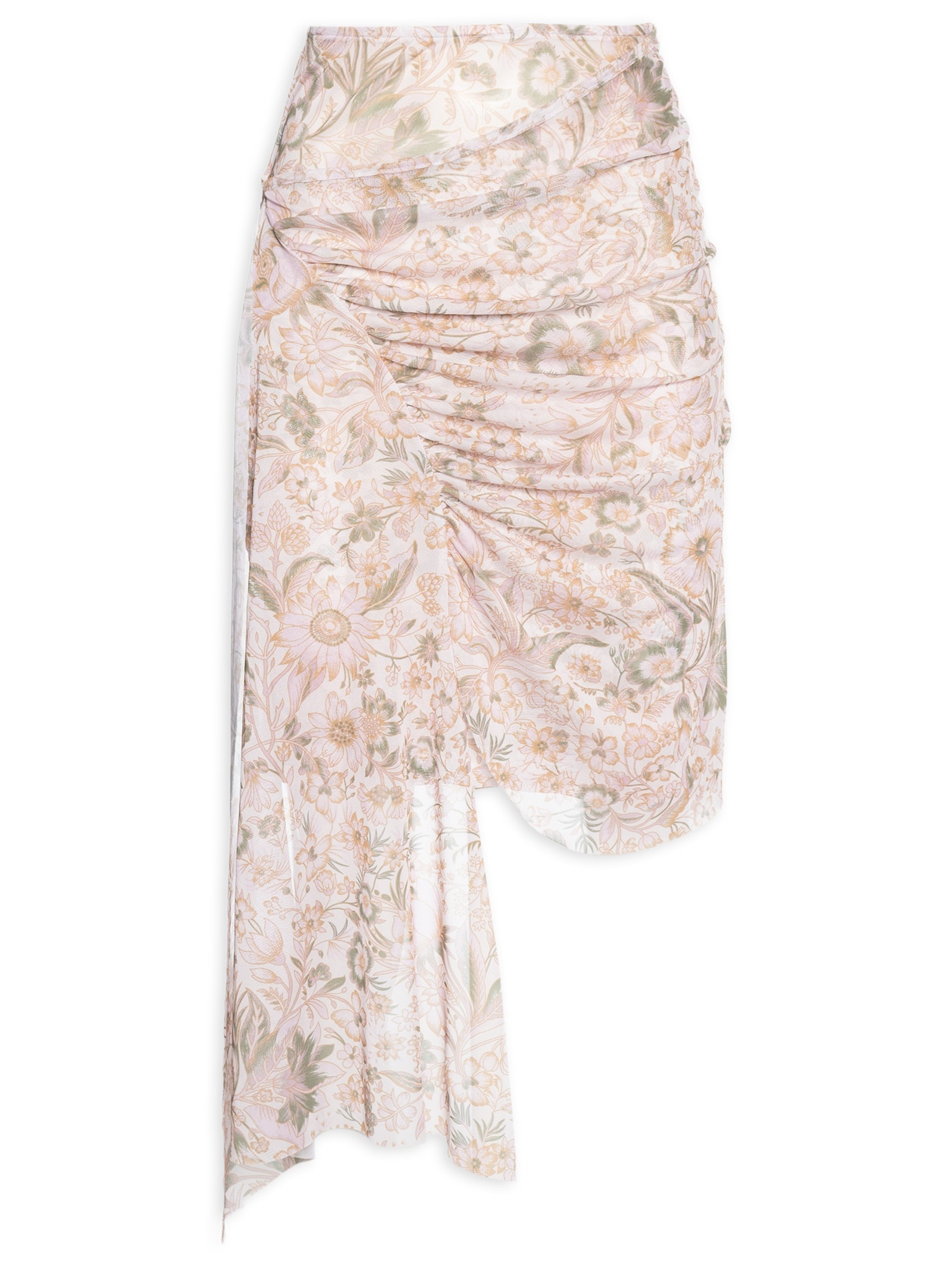 Saia Feminina Transpassada em Tule Rosa '2Essential