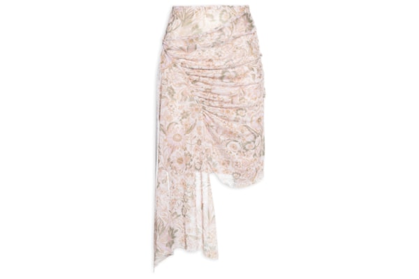 Saia Feminina Transpassada em Tule - Rosa