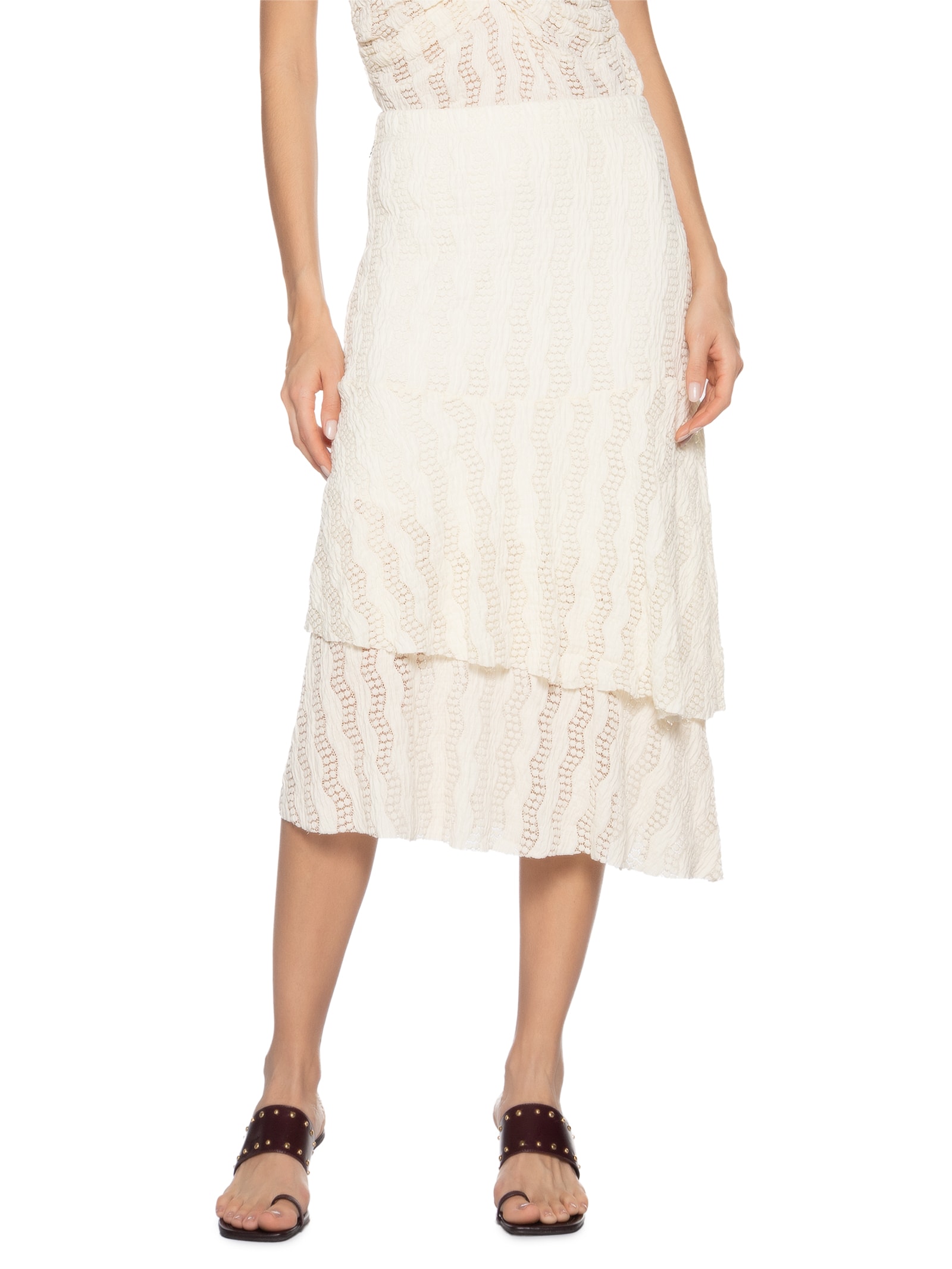 Saia Helena Branco Le Lis