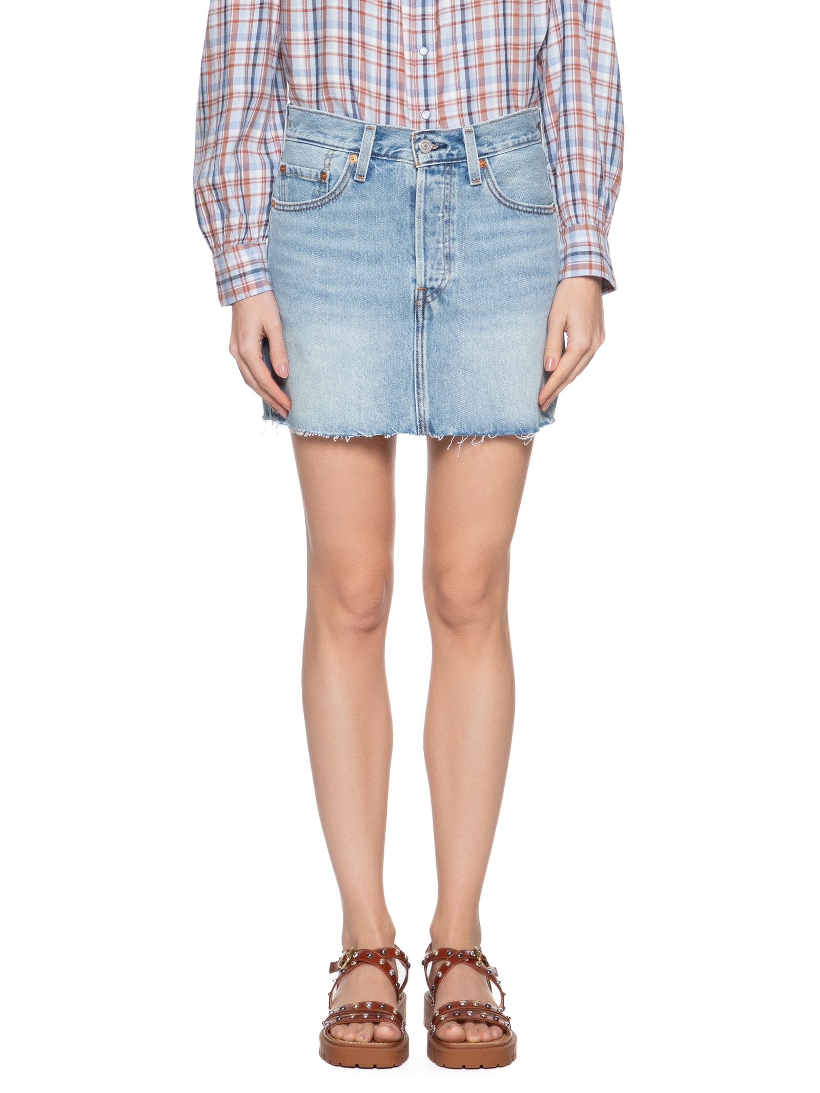 Saia Icon Skirt Azul Levi's