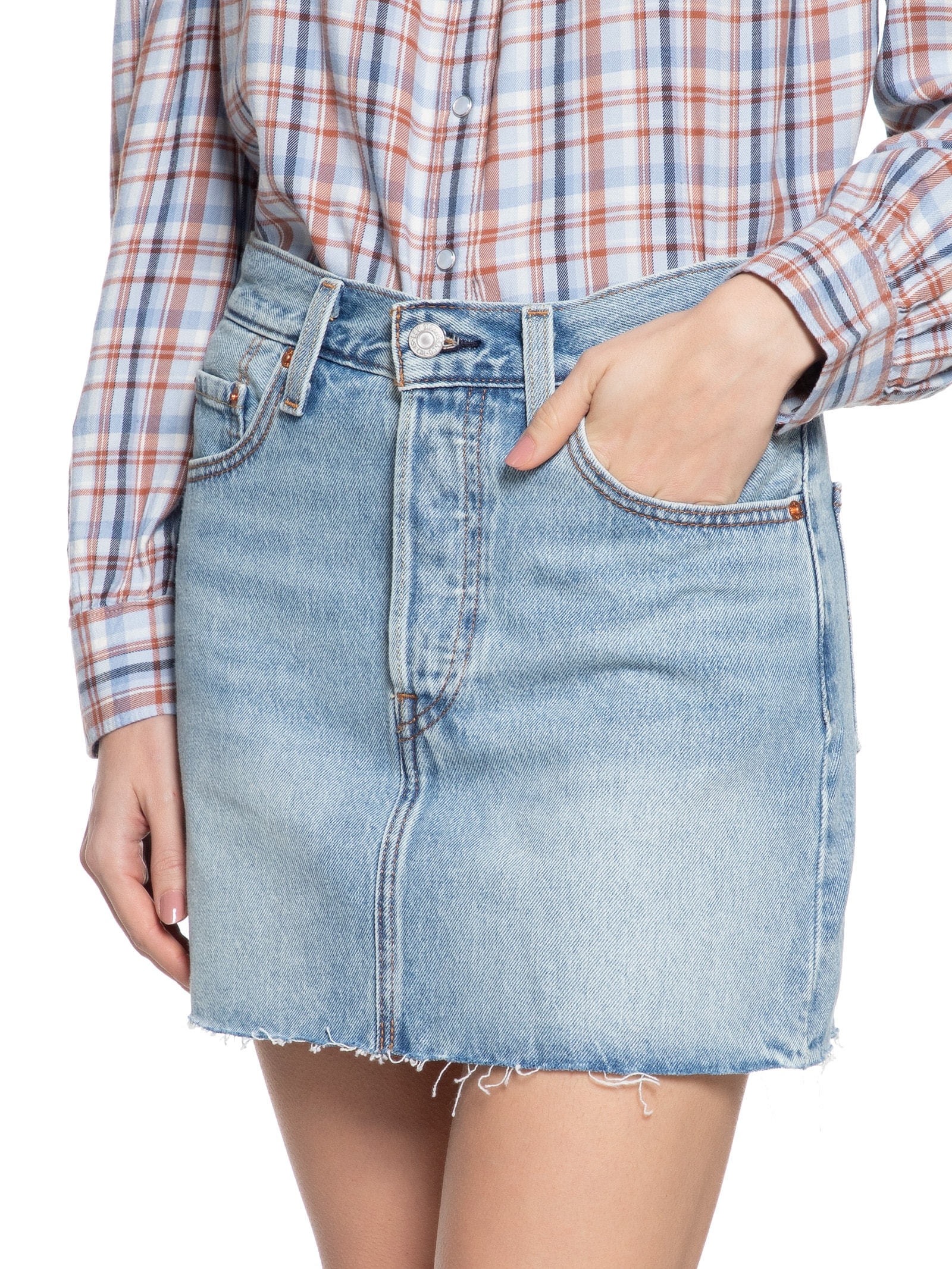 Saia Icon Skirt Azul Levi's