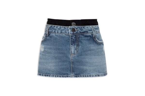 Saia Jeans - Azul