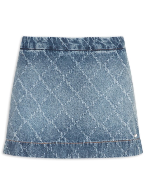 Saia Jeans - Azul