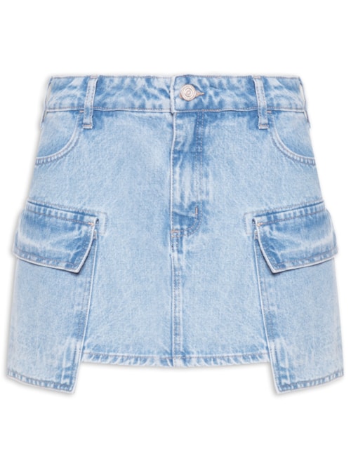 Saia Jeans – Azul