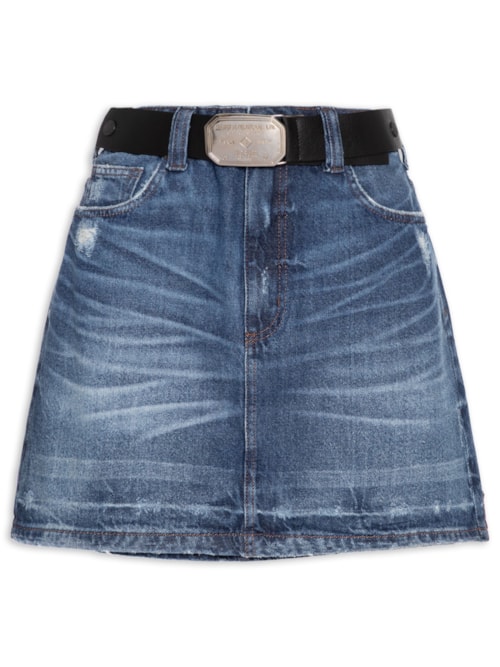 Saia Jeans – Azul