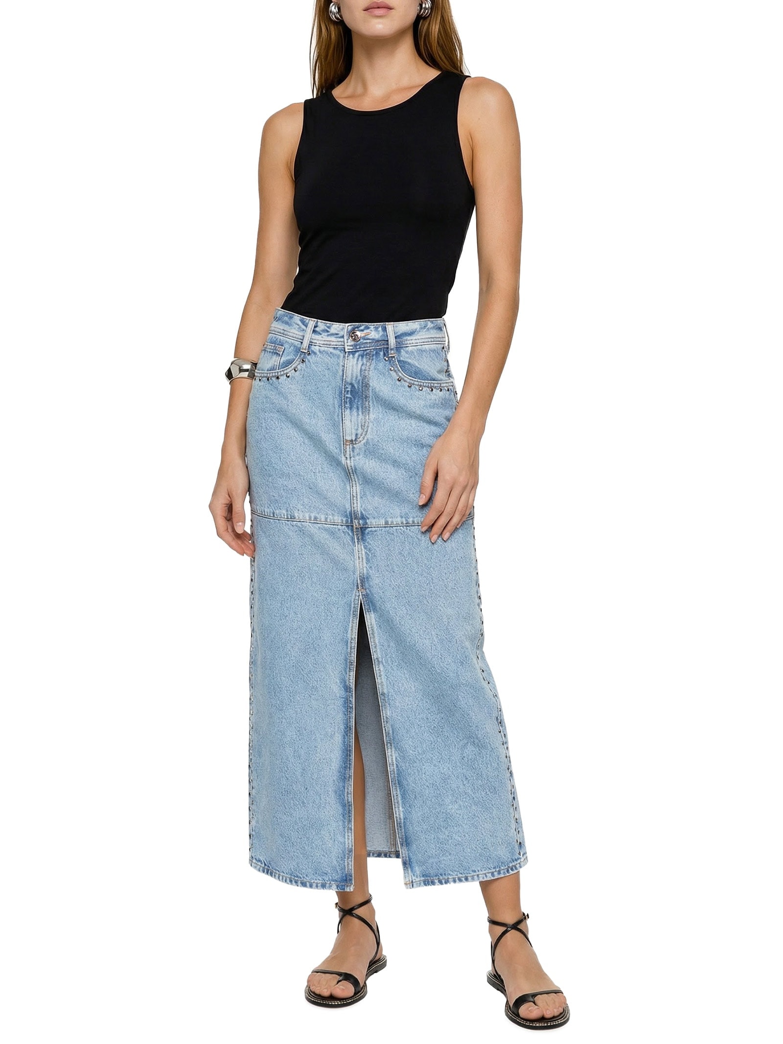 Saia Jeans Azul Lez A Lez