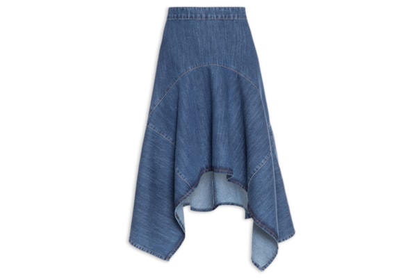 Saia Jeans - Azul