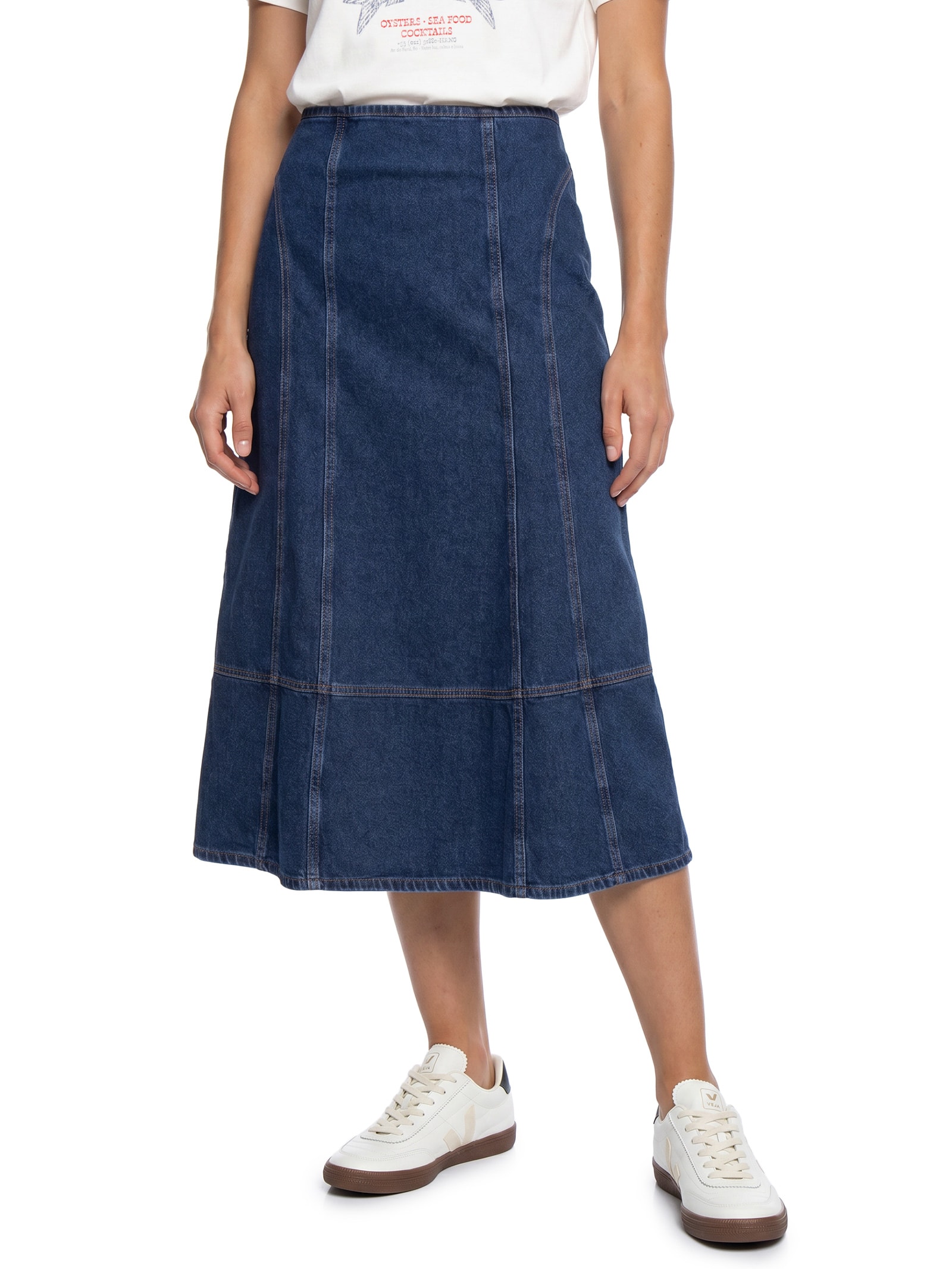 Saia Jeans Azul Lez A Lez