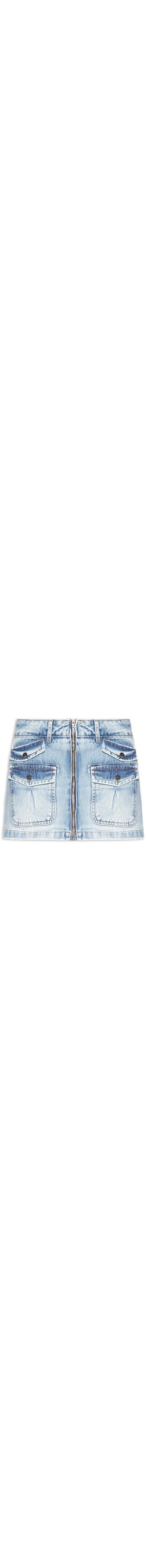 Saia Jeans - Azul