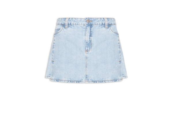 Saia Jeans - Azul