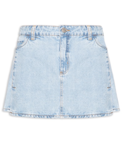 Saia Jeans - Azul