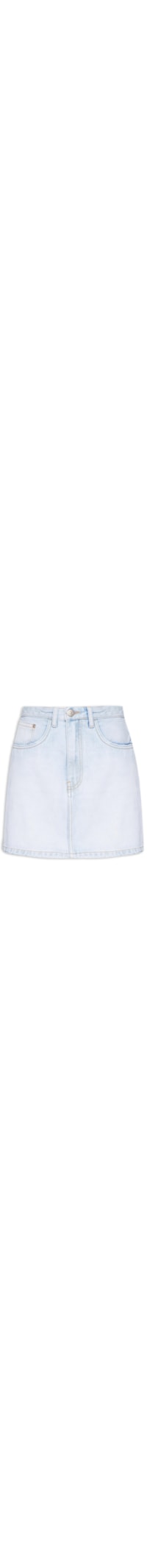 Saia Jeans Box Delave - Azul