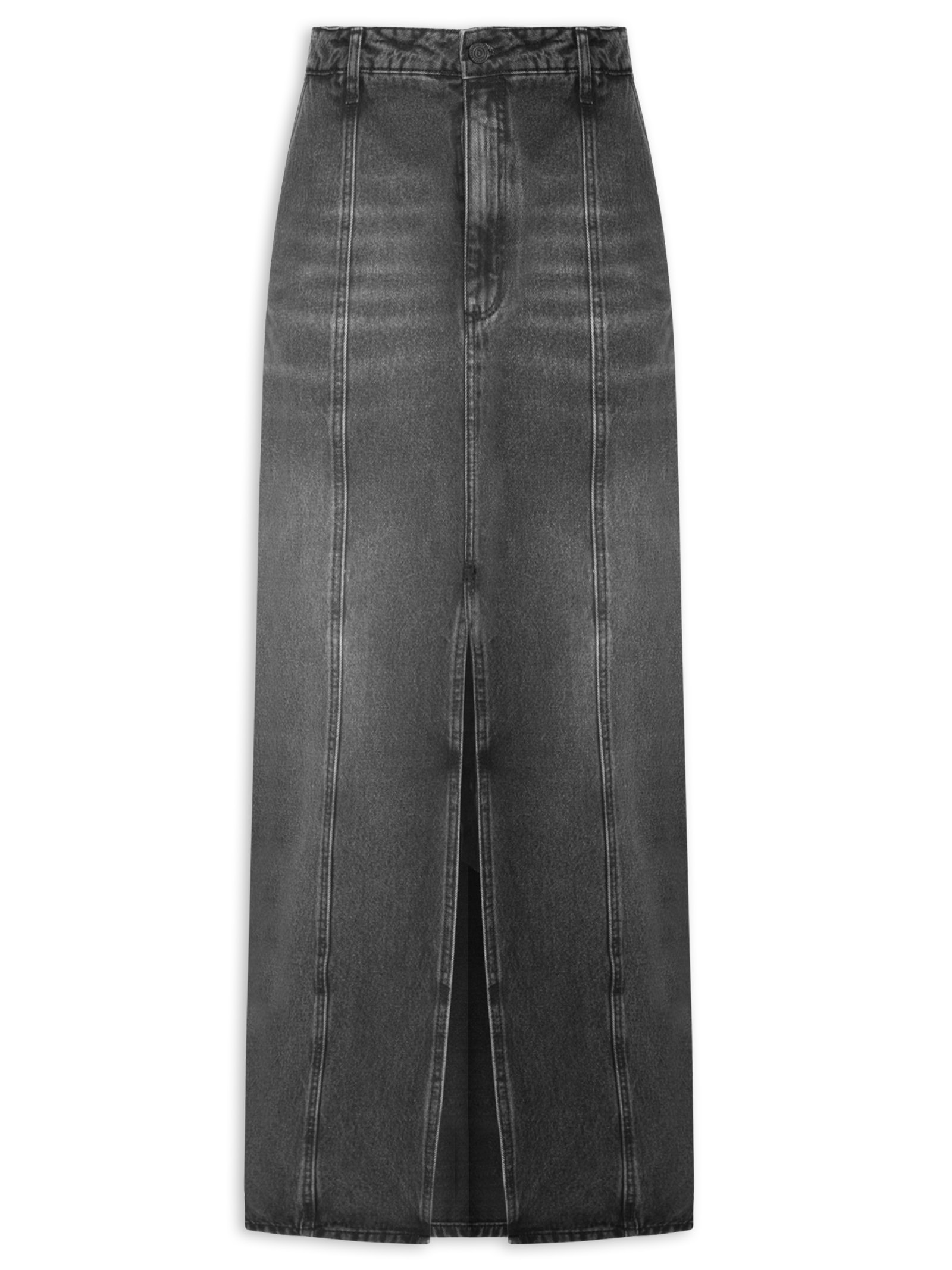 Saia Jeans Cancun Preto Colcci Jeans