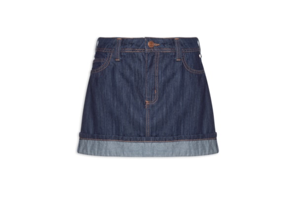 Saia Jeans Jade - Azul