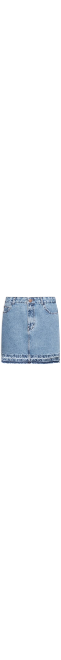 Saia Jeans Mini Frenesi - Azul