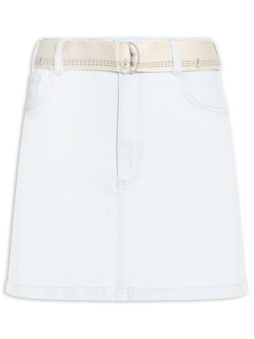 Saia Jeans Mini – Azul