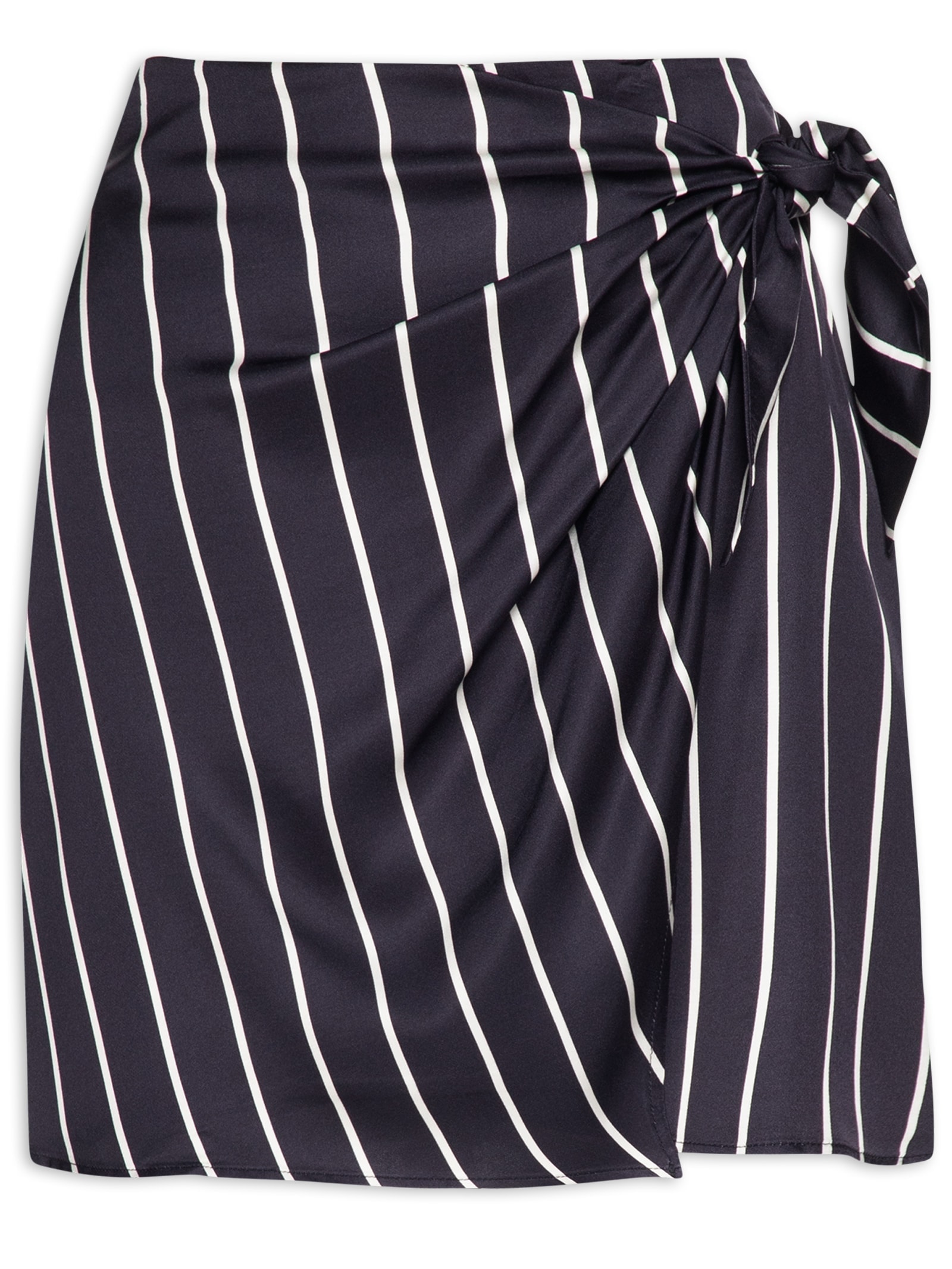 Saia Listrada Preto Colcci