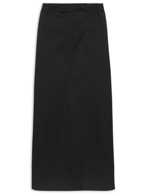 Saia Longa Bolso – Preto