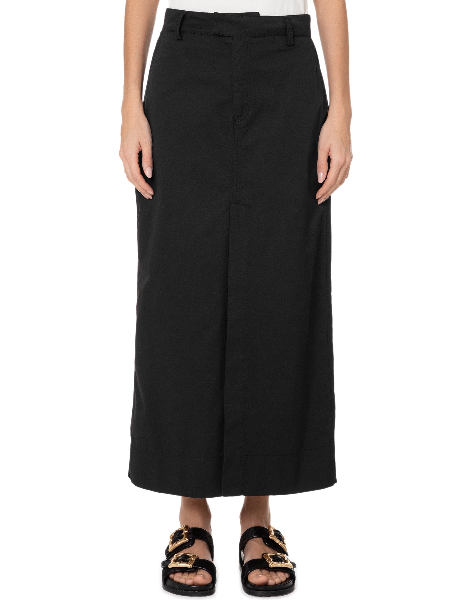 Saia Longa Bolso Preto  Farm