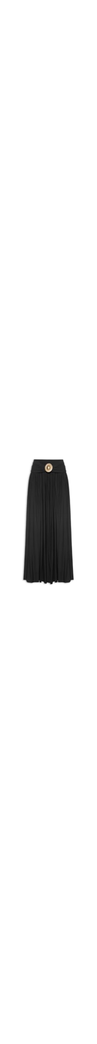 Saia Longa Com Metal - Preto