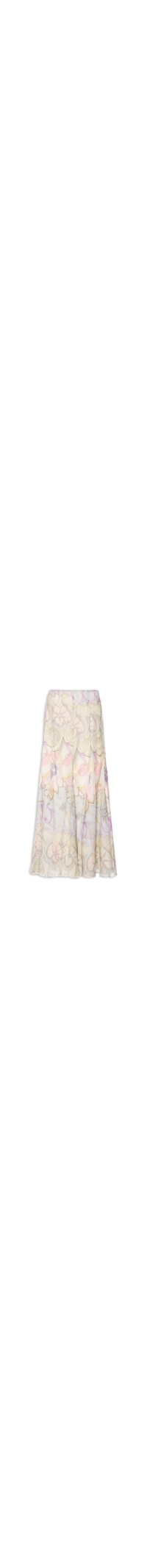 Saia Longa Estampada Loc Bar Paisley Boyd - Rosa