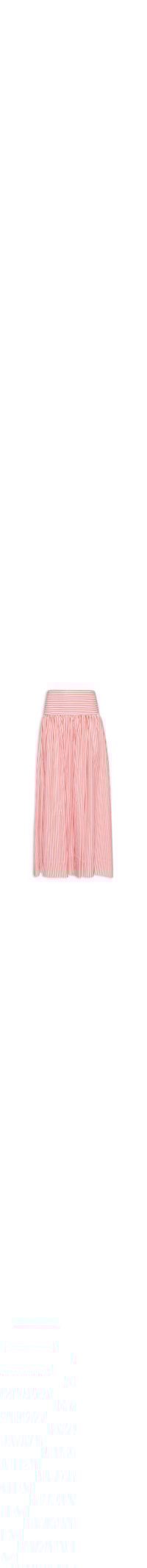 Saia Longa Listra Palmas - Vermelho