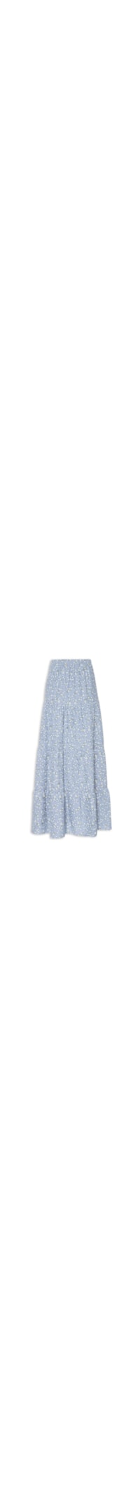 Saia Longa Marias Estampada - Azul