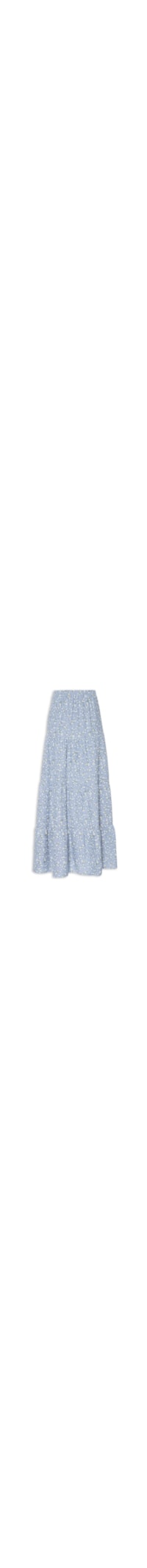 Saia Longa Marias Estampada - Azul